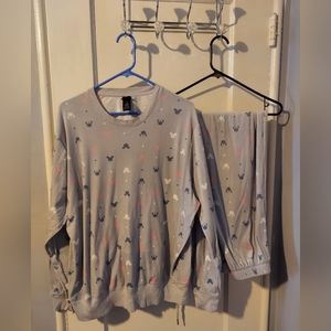 Disney velour Pajamas